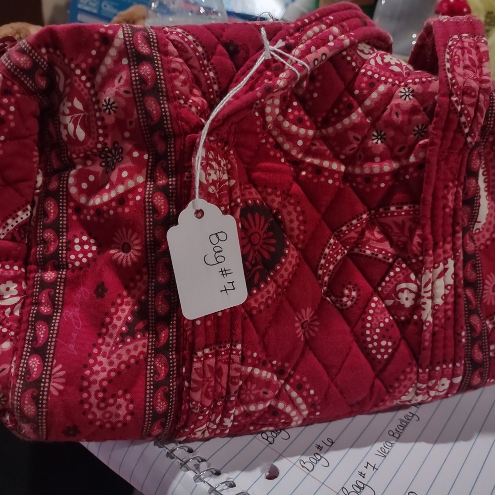 Vera Bradley barrel purse